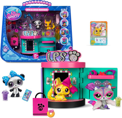 -Spin & Style Boutique - Series 4 - Gen 7 Authentic LPS Bobble Head Toy Figur...
