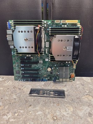 Supermicro X11DAi N Motherboard / 2X Xeon Silver 4114 90GB RAM LOADED READ