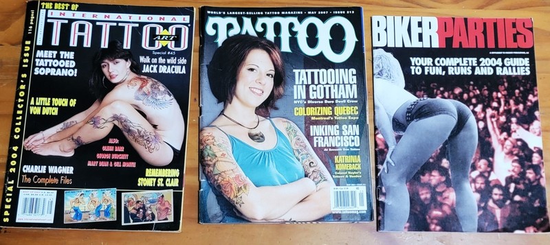 the best of international tattoo art Special #45/Tattoo May 07/ BikerPartys 2004