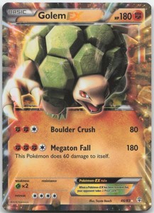 Golem EX 46/83 Generations Pokemon Card NM