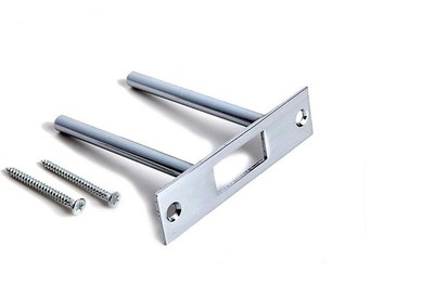 Door Reinforcement Lock | Kick-Proof Deadbolt Strike Plate | Ultimate Home Se...