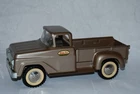 Vintage 1959 Tonka Step-side Pickup Truck No 02 original metallic bronze finish