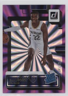 2022 Panini Donruss Rated Holo Purple Laser 84/99 EJ Liddell #238 Rookie RC 7n6