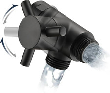 Brass 3 Way Shower Arm Diverter Valve for Handheld Shower Head and Fixed Shower