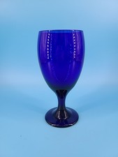 Libbey Premier Cobalt Blue 7 1/8 Water Goblet...