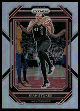 2023 Panini Prizm WNBA #34 Kiah Stokes Silver