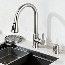 Solid Brass Dishwasher Air Gaps Cover With ABS Housing Long Lasting Leak Proof