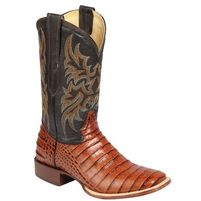 NWT Raywelt Men s Cowboy Boots Caiman Belly Print Western Boots 9.5