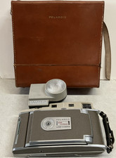 POLAROID 850 Electric Eye Land Camera With Flash Leather Case