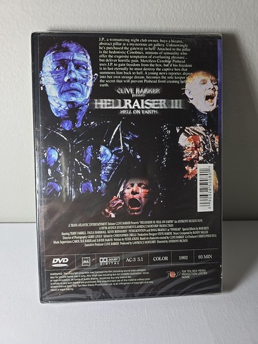 Hellraiser DVD Set (I, II, III) OOP, 2 And 3 Are Factory Sealed! - Foto 7 di 7