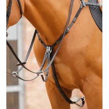Premier Equine Valbrona Performance Breastplate in Black