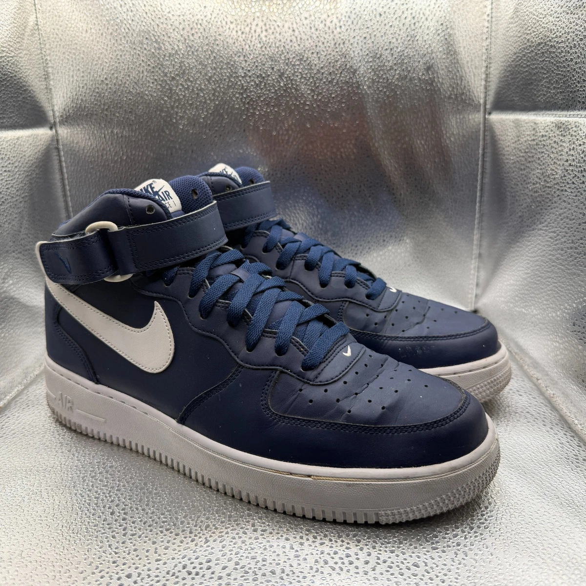 Preços baixos em Nike Air Force 1 '07 Mid Navy | eBay