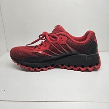 K-Swiss Tubes Men's Size 8 Red Black Running Athletic Sneakers Shoes 07924-603