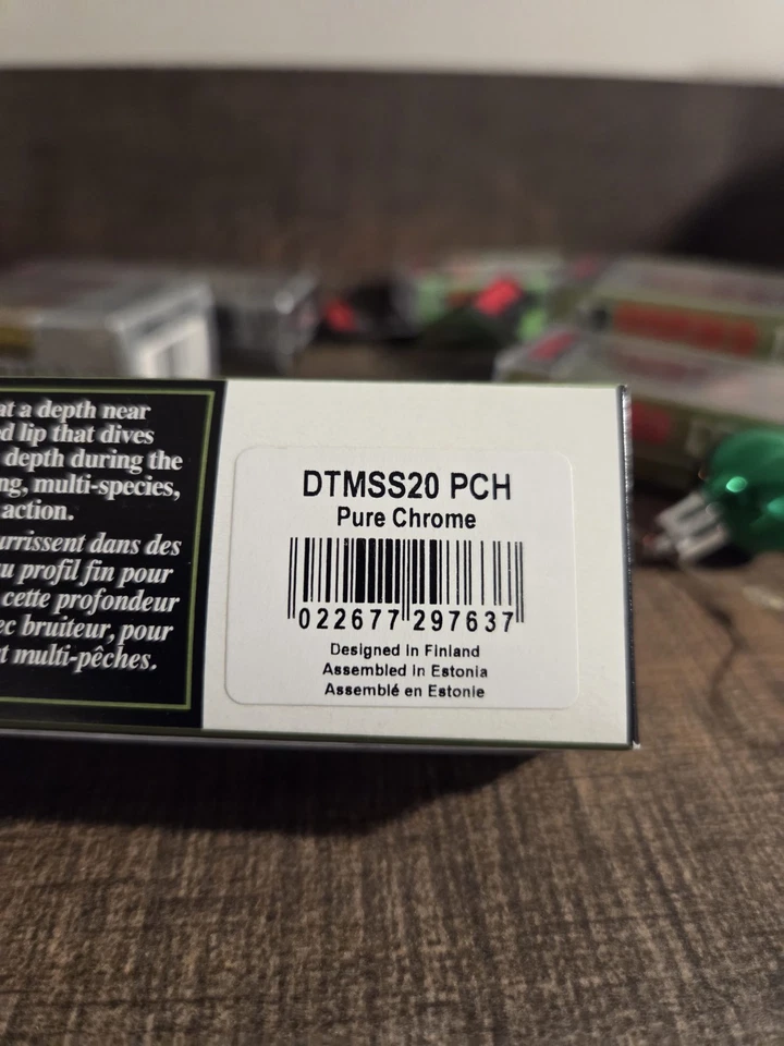 Rapala DTMSS20 PCH PURE CHROME (Discontinued Color) VERY RARE! - Image 3 of 3