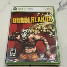 Borderlands 1 (Microsoft Xbox 360, 2009) Brand New Factory SEALED