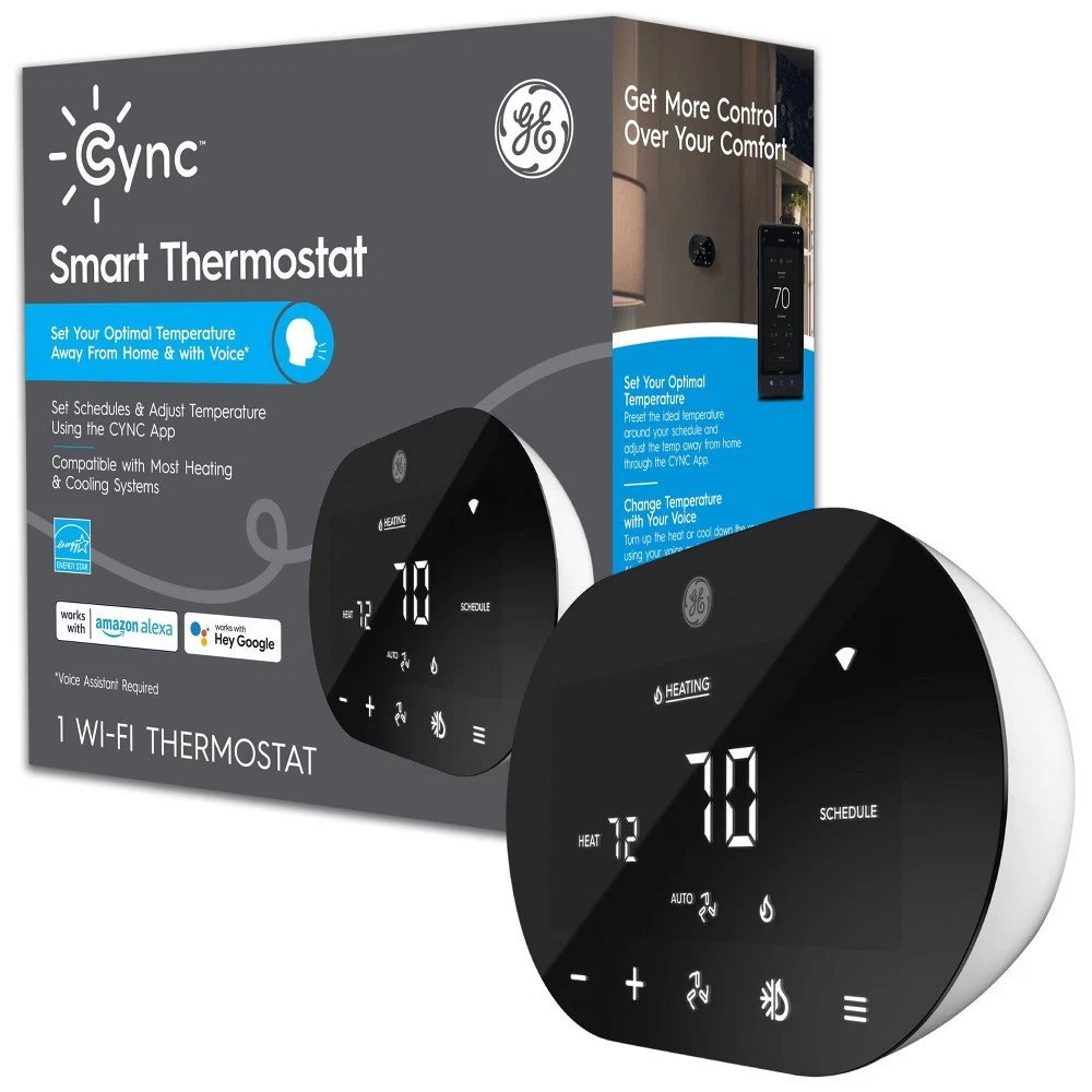 GE CYNC Smart Programmable Thermostat
Opens in a new window or tab
