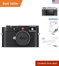 No Bubbles 9H Glass Screen Protector for Leica M11  M11-P - Easy Installation