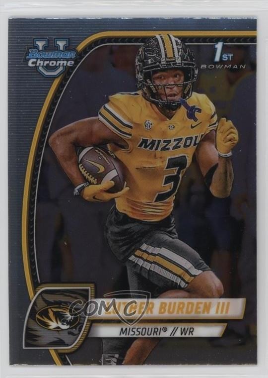 2024 Bowman U Chrome Luther Burden III #123
