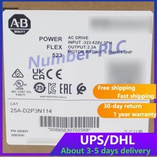 New Sealed Allen-Bradley 25A-D2P3N114 PowerFlex 523 AC Drive