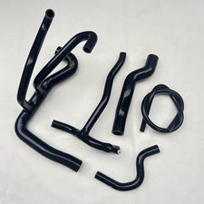 Black For Peugeot 206 Rc 2.0 16v 177 180ch Silicone Coolant Radiator Hose