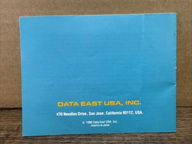 Karate Champ Nintendo NES Manual Only