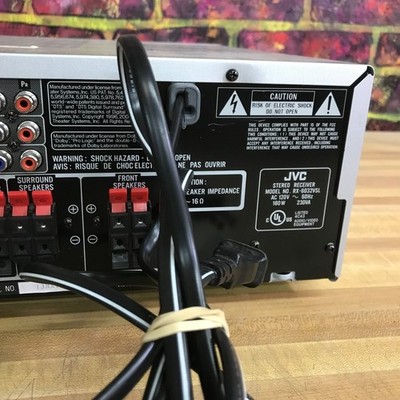 JVC RX-6032VSL Audio/Video Control Receiver 5.1 Dolby Surround