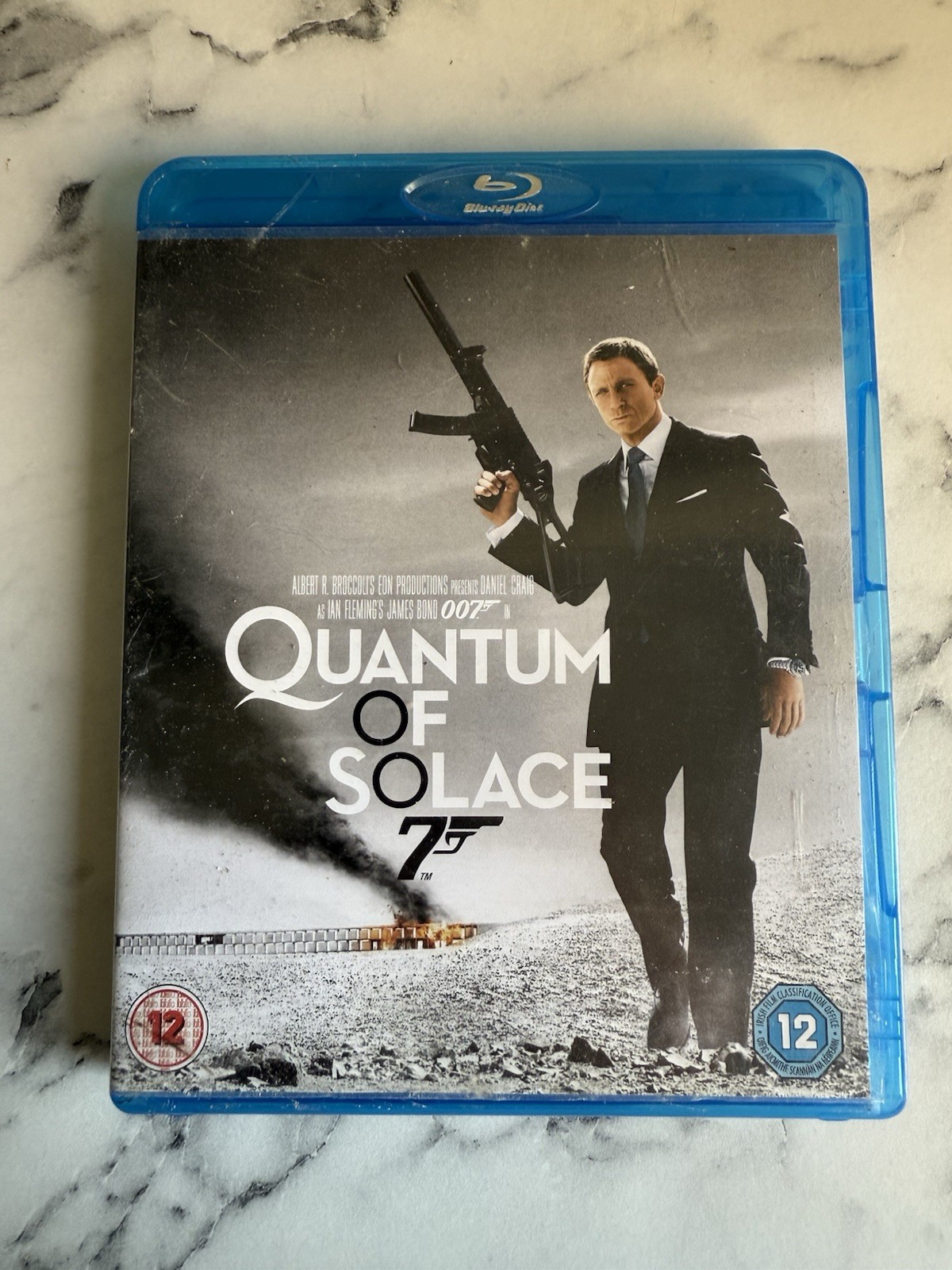 James Bond 007 Quantum of Solace 2008 Blu-ray 📀 UK 🇬🇧 Good Condition