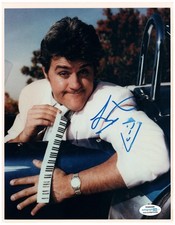 Jay Leno Signed Autographed 8x10 Photo Tonight Show Late Night Host Vintage ACOA
