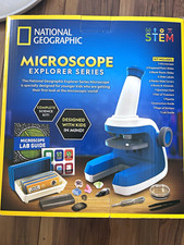 National Geographic Explorer Series STEM Microscope Kit 35-Piece Up to 400x