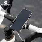 ROCKBROS Anti-Shake Bike Phone Mount Aluminum Alloy Quick Release 360°Waterproof