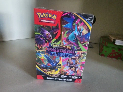 Pokémon TCG: Mega Evolution Phantasmal Flames Booster Bundle *6 Packs*