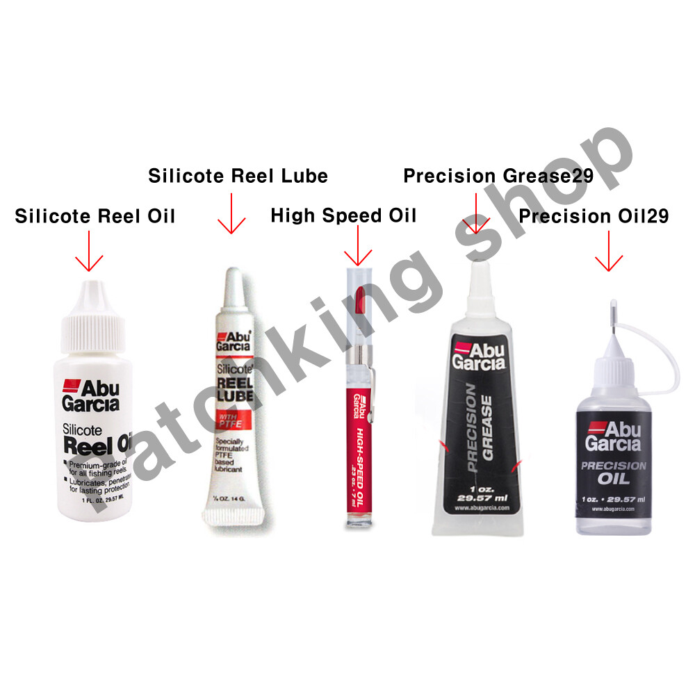 Abu Garcia Fishing Reel Oil Grease Lube Greaser Oiler Daiwa Shimano