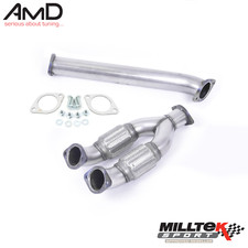 Milltek Y-Pipe Scarico per Nissan GTR - Y Tubo Rimuove Gatti Secondari SSXNI002