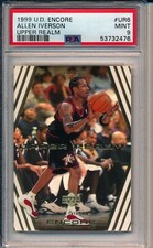 1999 UPPER DECK ENCORE ALLEN IVERSON UPPER REALM #UR6 PSA 9 MINT HOF 76ERS 