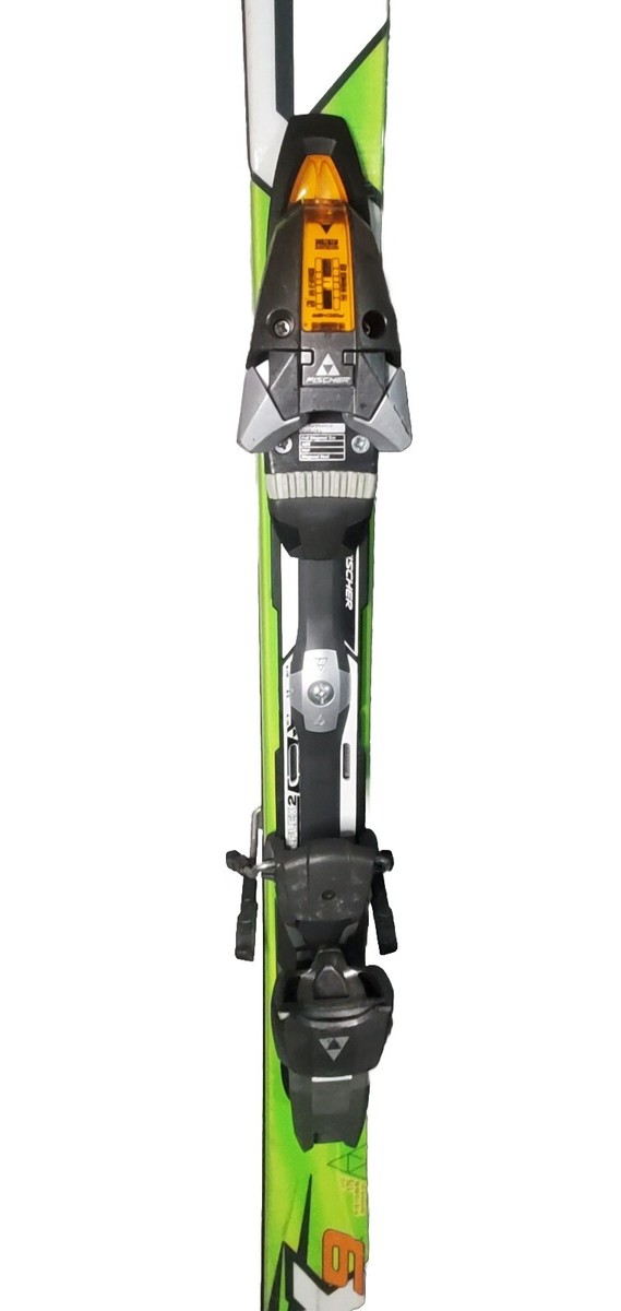 Fischer RX9 Snow Skis 180 cm w/ Fischer Bindings + Ski Poles Fischer RX9 Snow Skis 180 cm w/ Fischer Bindings + Ski Poles