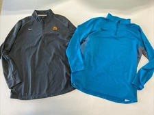 Mens Lot UNDER ARMOUR Nike 1/2 Zip Running Training Shirts size 2XL