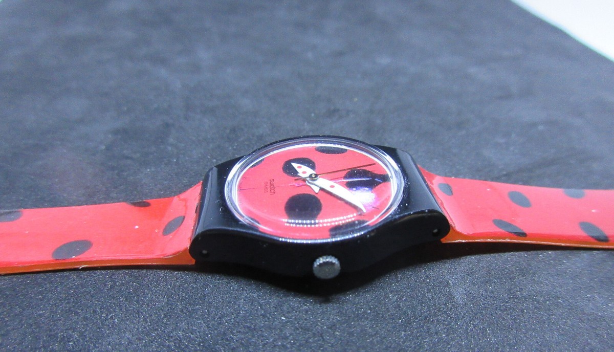 Vintage 1998 Spring Summer Collection Women Swatch Watch Mariquita 