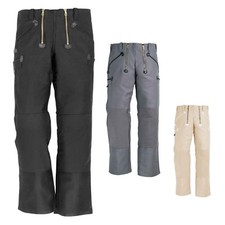 FHB Klaus 70086 Zunfthose Zwirn-Doppel-Pilot in schwarz, grau oder rohweis