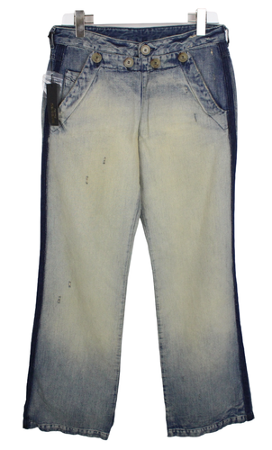 Jean Délavé Mish Mash - Taille 28W/32L - Neuf Avec étiquettes - Look Décontracté
