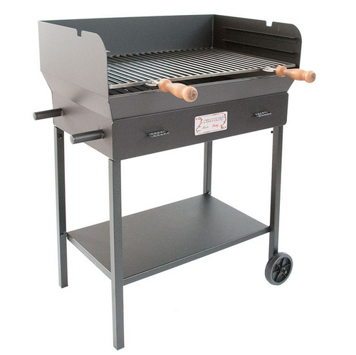 BARBECUE A CARBONE E LEGNA 'MASSA' IN FERRO BATTUTO | eBay