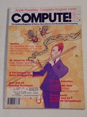 COMPUTE! Computer Magazine September 1986 Issue 076, Vol. 8, No. 9 - 071624JENON