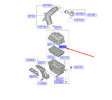 Filtre à air Hyundai I20