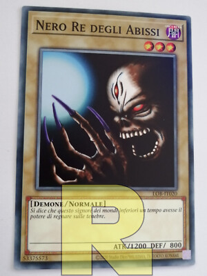 Black King of Abyss / Dark King of Abyss   Commune   LOB-IT020 25th   Italian