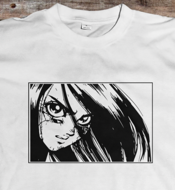 Embrace Your Inner Canvas: The Allure of Anime Black and White Apparel
