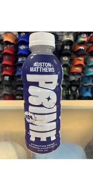 Prime Hydration limited Edition Auston Matthew s (RARE) In Hand Ready To Ship   