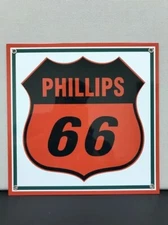Phillips 66 vintage style gasoline Gas Metal sign