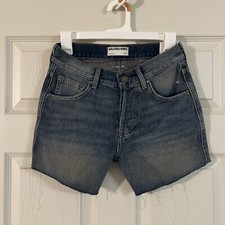 Free People Ivy Mid Rise Denim Short Size 24
