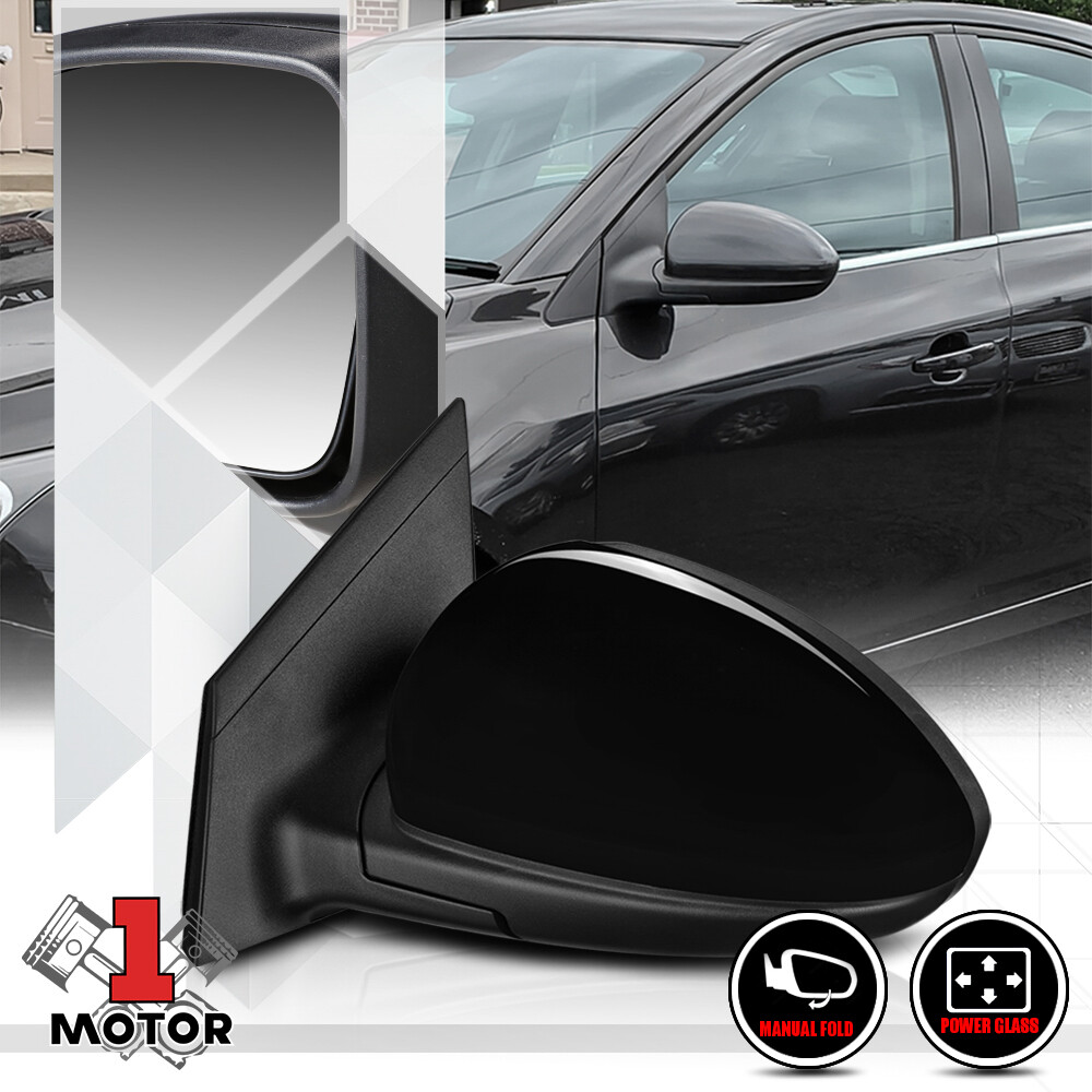 [L] Driver Side Power Foldable Replacement Mirror for 11-16 Chevy Cruze/Limited