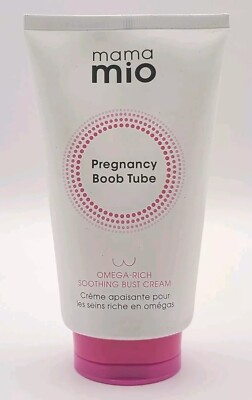 Mama Mio Pregnancy Boob Tube Omega Rich Soothing Bust Cream 4.2oz / 125mL NEW
