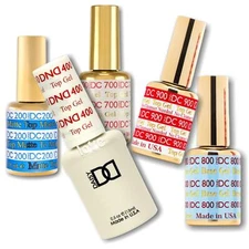 DND Daisy Gel Nail Polish 0.5fl.oz LED/UV Gel Base, Matte, Top Coat /Choose Any